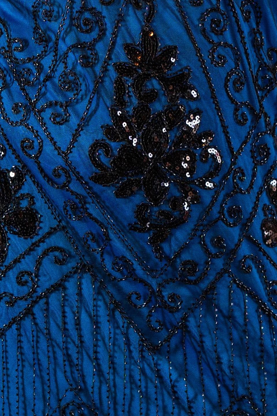 A Plus Size Blue Gatsby Dress