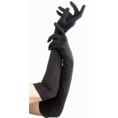 Long Black Gloves