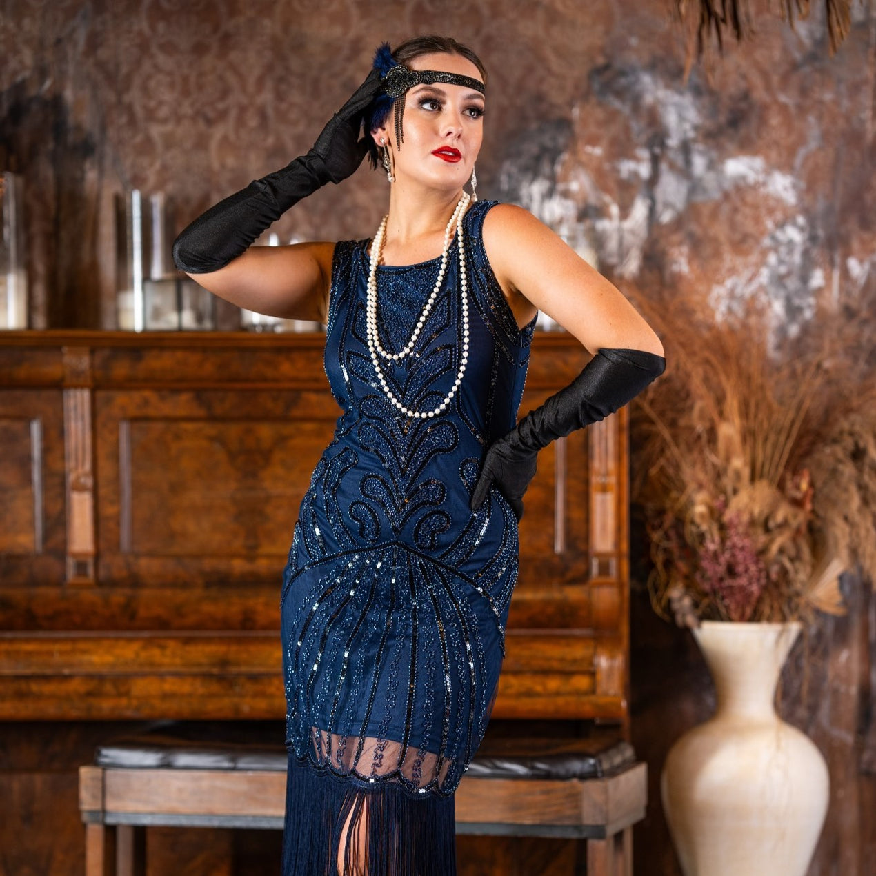 Great gatsby style dress uk hotsell