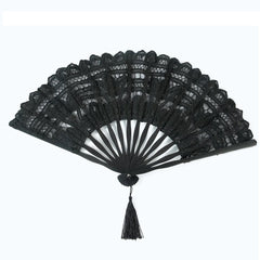 Black Lace Hand Fan