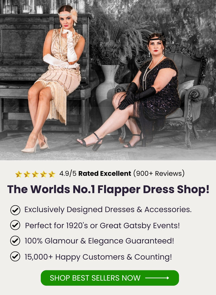 Flapper Dress Banner - For Mobile