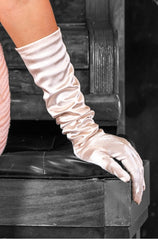 Long Blush Gloves